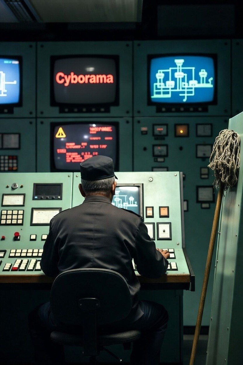 Janitor at control panel - From mop to firewall